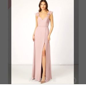 Azazie Everett - dusty rose, size 0